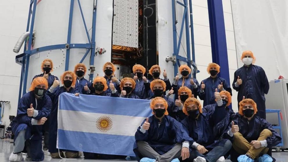 Todo listo para que el satélite argentino Saocom 1B sea lanzado al espacio.