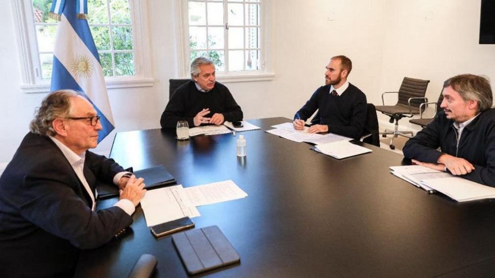 En mayo, Alberto Fern�ndez mantuvo una reuni�n con M�ximo Kirchner y Carlos Heller para analizar el proyecto.