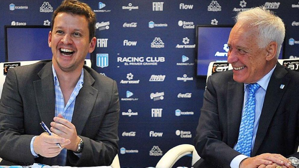 Longo decidió aportar en Racing Club, equipo del cual es hincha desde muy chico.