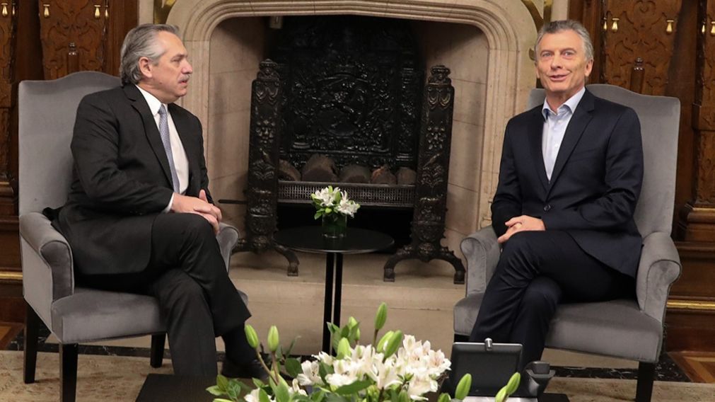 La crítica de Macri a Alberto en su video de despedida.