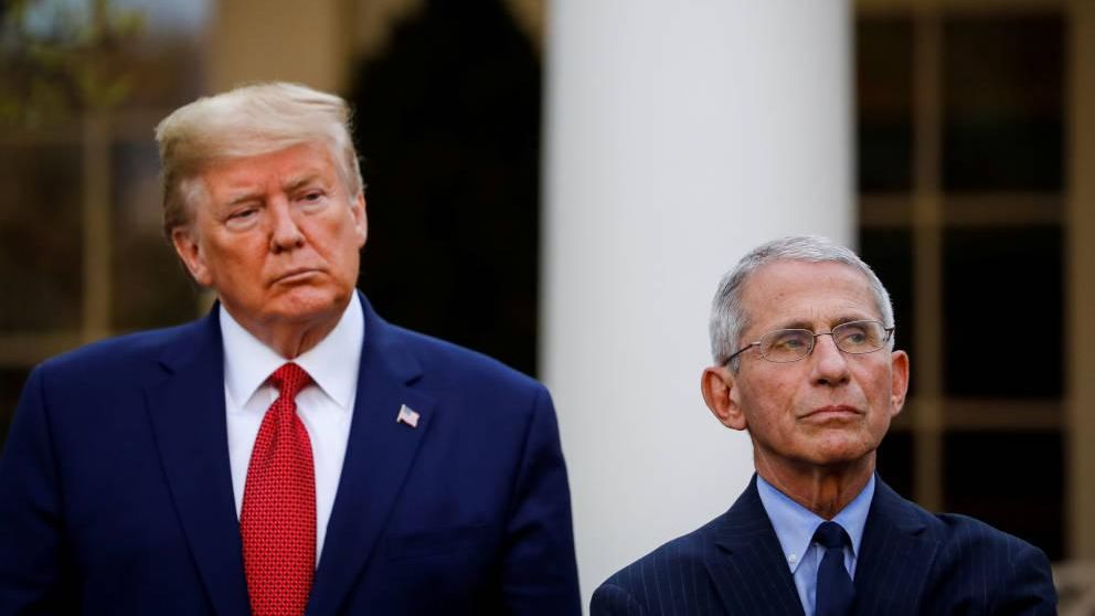 Anthony Fauci tuvo varias discordancias con Donald Trump (Archivo).