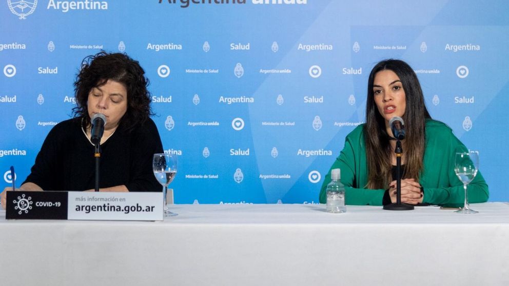 Carla Vizzotti habló sobre las movilizaciones del 17A en el reporte sobre el coronavirus de este martes (Captura de pantalla).