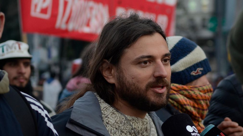 El dirigente social Juan Grabois sostuvo que hay una "doble vara" a la hora de sancionar a quienes no cumplen con las restricciones por la pandemia.(Foto: Fernando Pérez Re)