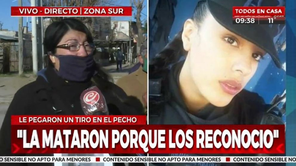 La tía de Micaela Romero habló en exclusiva con Crónica HD. (Captura video)