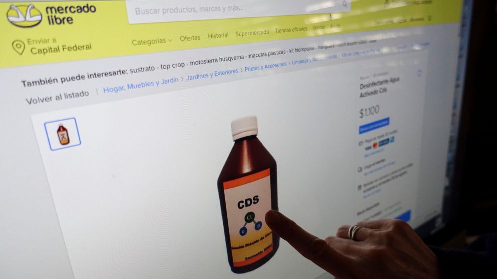 El producto se comercializa vía web (Télam).