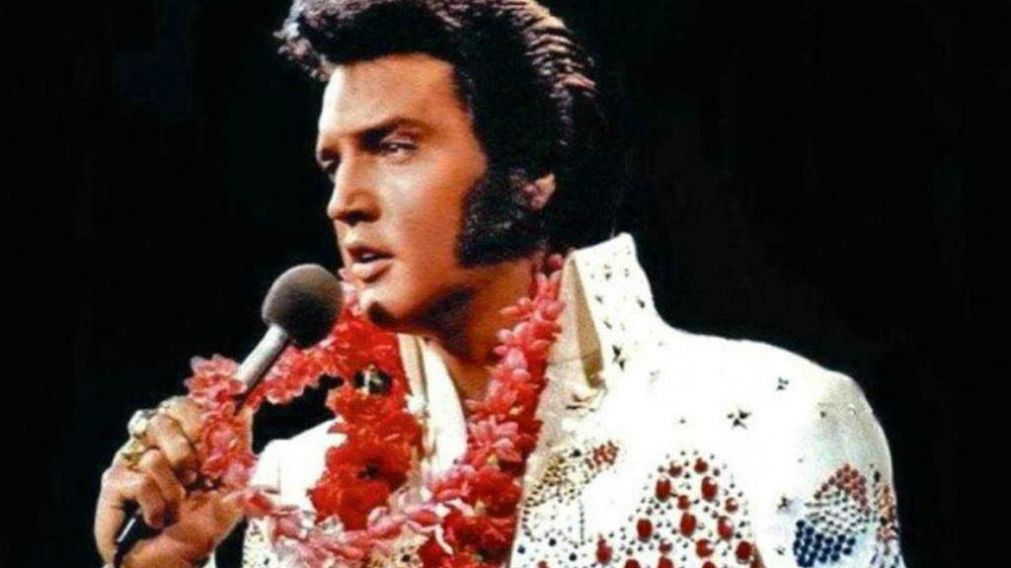 Elvis Presley, el rey del rock.