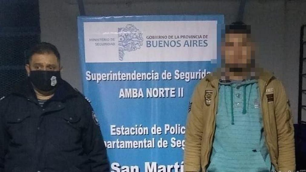 El principal sospechoso,Edgar Martínez (28), fue arrestado en el partido de San Martín (Télam).