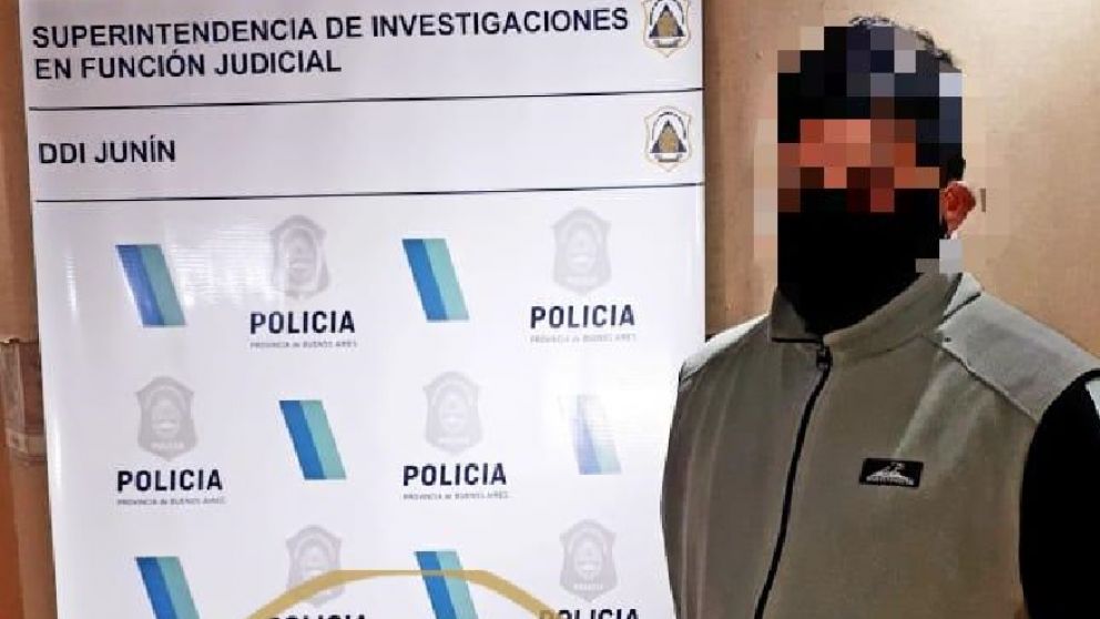 Este es el albañil Sandro David González, quien fue detenido por el femicidio de Rosa Fernández.