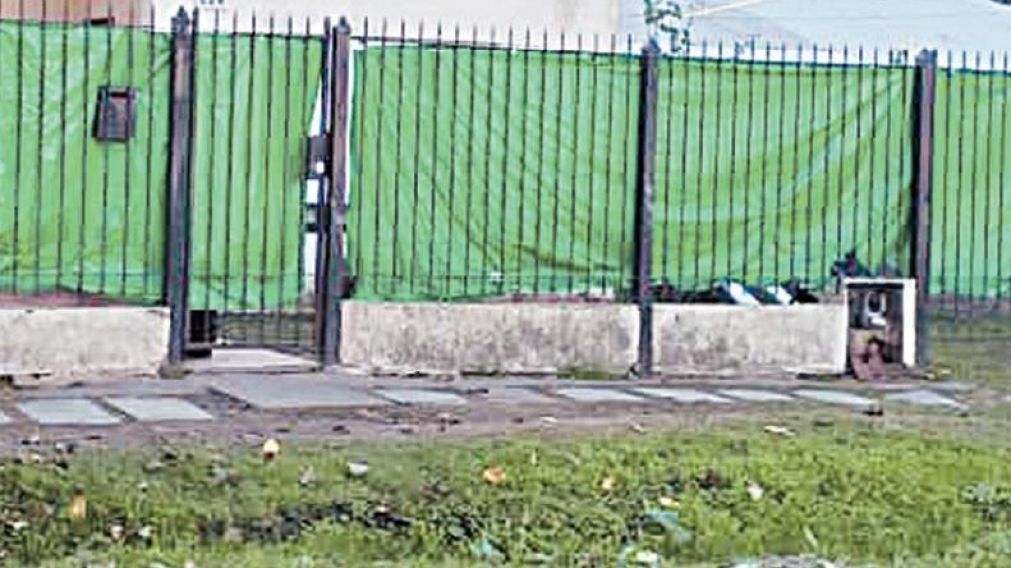 La vivienda que está en disputa desde hace cinco años.