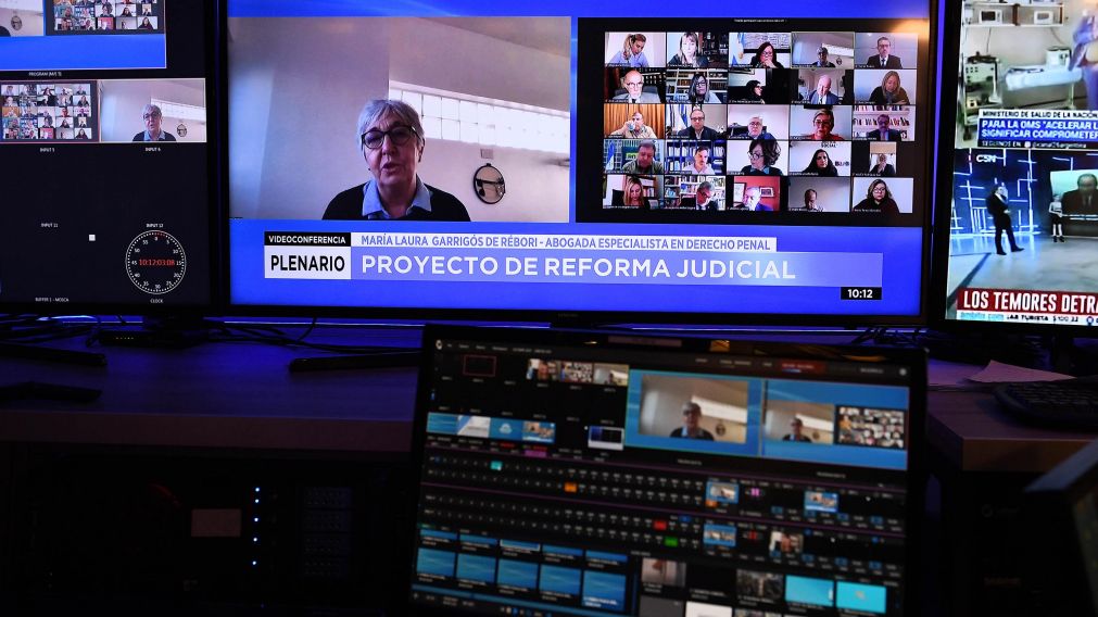 El proyecto para la reforma judicial fue enviado al Senado por el Poder Ejecutivo (Gentileza Senado de la Nación).