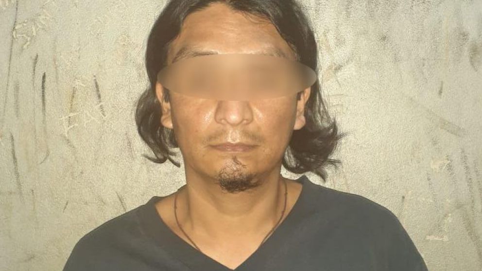 Este es el pervertido que fue apresado luego de haber violada a la víctima, de 34 años.