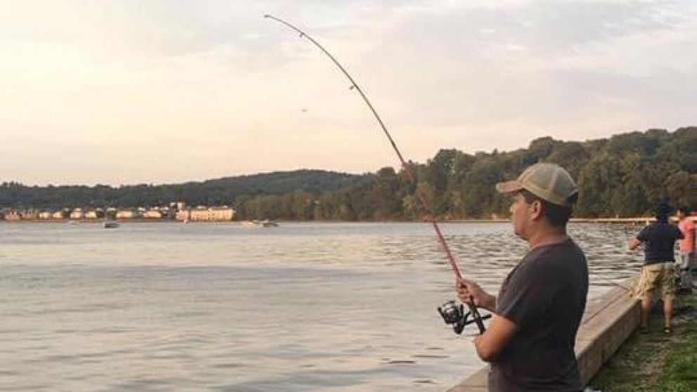 El individuo contó que él hace siempre pesca deportiva con su familia en Houston.
