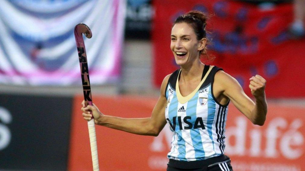 Luciana Aymar, una multiganadora nacional.
