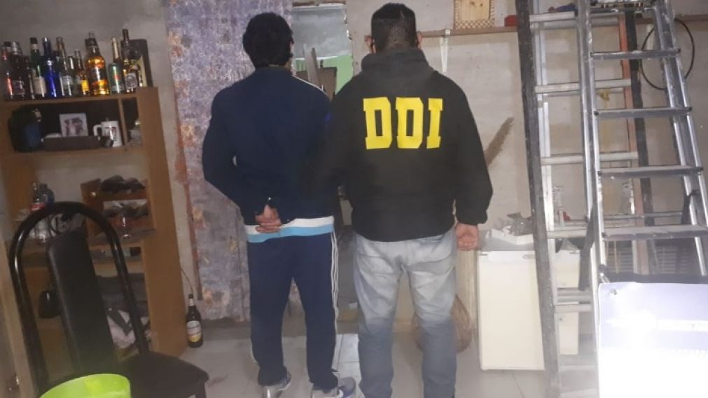 Este es uno de los narcotraficantes que fue apresado por el crimen de Miguel Angel De Lima.