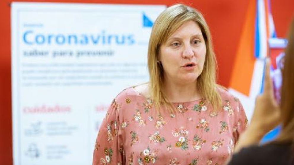 La ministra de Salud de Tierra del Fuego contrajo coronavirus.