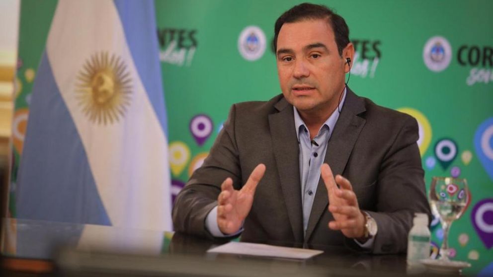 Gustavo Valdés habló sobre la situación sanitaria de Corrientes y anunció que cobrarán los hisopados (Prensa Gobierno de Corrientes).
