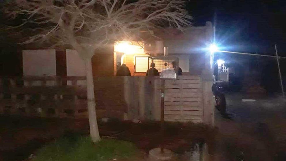 El ataque con el hacha ocurrió en una casa de la ciudad de Bahía Blanca (Gentileza La Brújula).