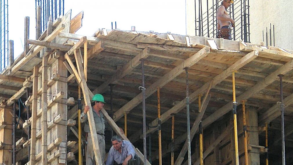 La construcción, uno de los pilares que motoriza el programa nacional.
