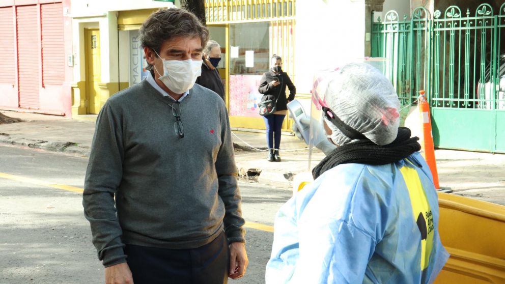 Fernán Quirós, ministro de salud porteño (Archivo).