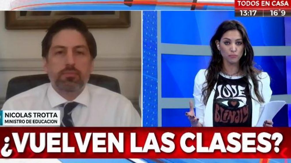 Seg�n inform� el ministro de Educaci�n, Nicol�s Trotta, los protocolos ya fueron aprobados.