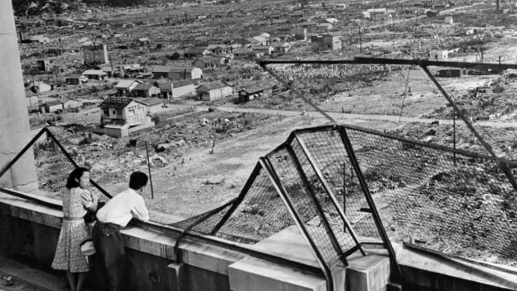 La bimba cay� en Hiroshima, exactamente a las 8.15 AM del 6 de agosto de 1945. 