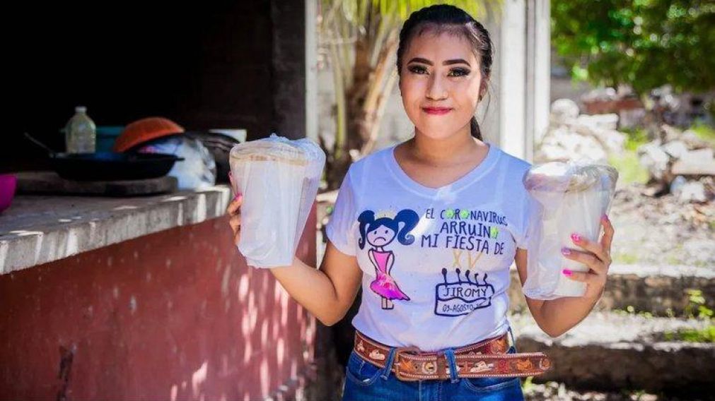 La joven�fue vio durante estos meses a sus vecinos�quedarse sin empleo. 