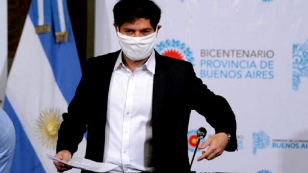 El gobernador Axel Kicillof, particip� de la inauguraci�n del �rea Covid-19 del Hospital del Bicentenario, en el partido de Ituzaing�, encabezado por el Presidente (T�lam). 