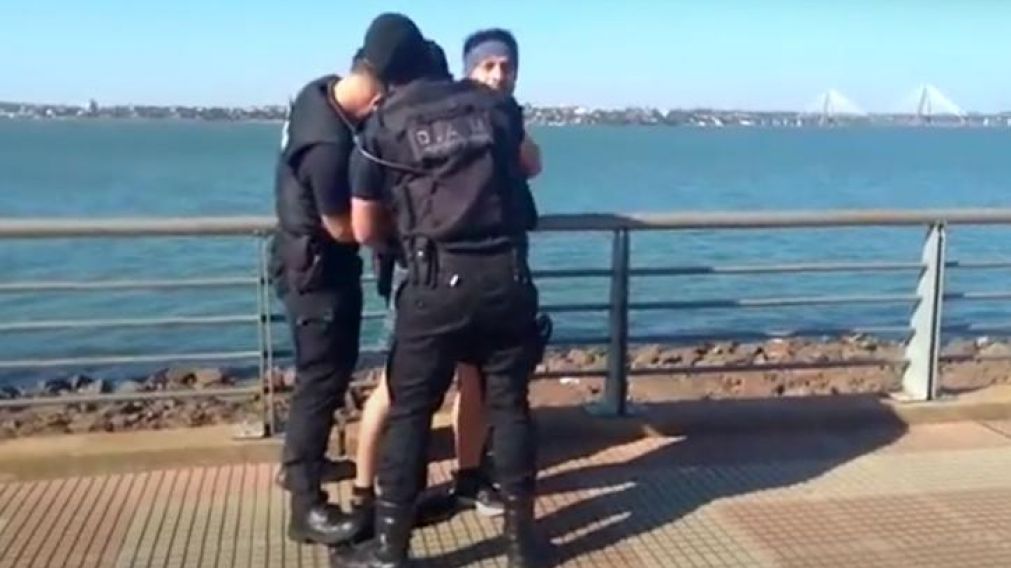 El corredor "boca sucia" de Misiones (Captura de video).