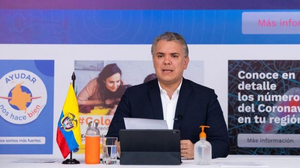 Colombia en "alerta roja" por el Coronavirus. (Twitter)