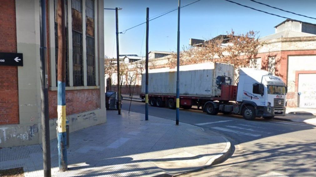 Ocurrió en el cruce de Caboto y Brandsen, barrio porteño de La Boca.