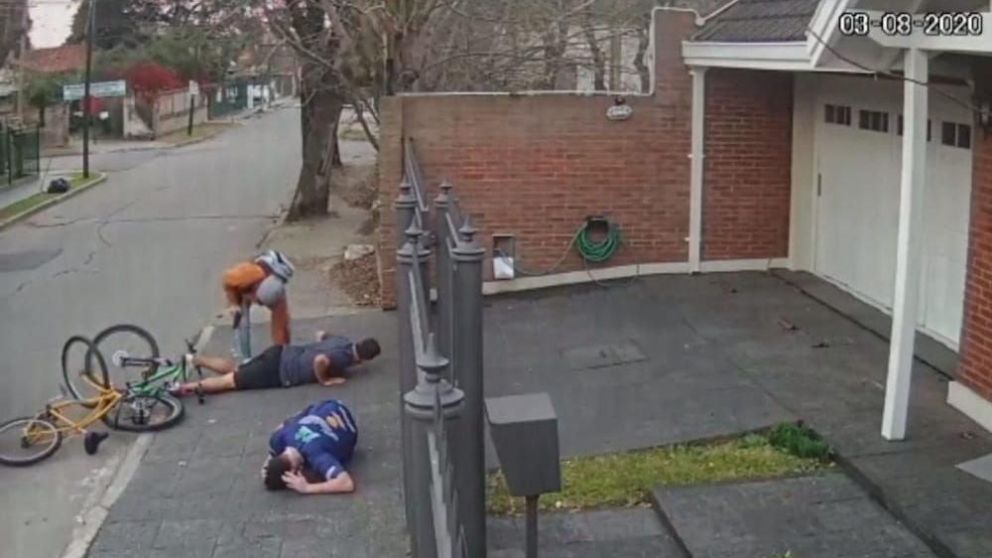 Dramático caso de inseguridad en Adrogué (Captura de video).
