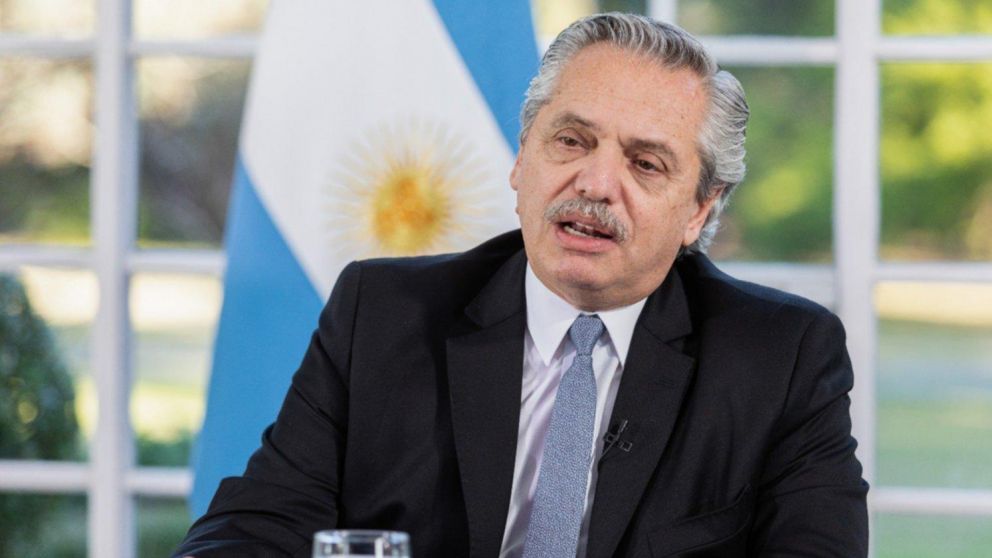 El presidente Alberto Fernández anunció el acuerdo con los bonistas.