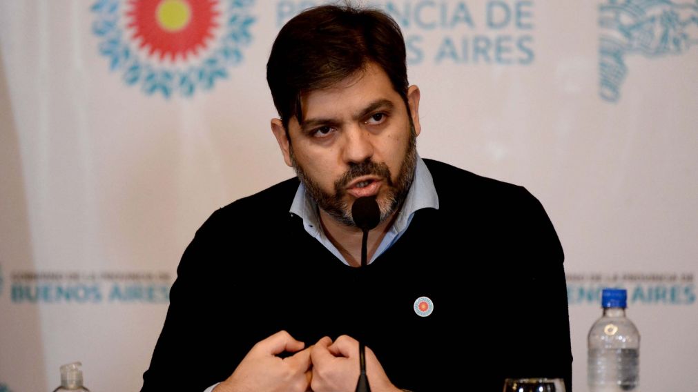 El jefe de gabinete bonaerense, duro con los legisladores (Telam).
