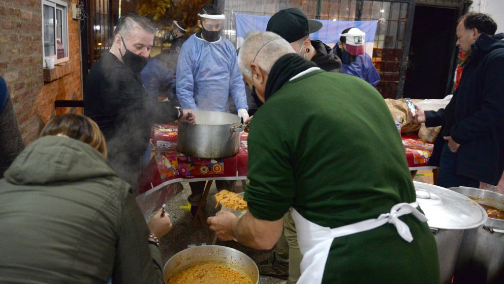 Los comedores, el alivio de los que menos tienen (Crónica/Nahuel Ventura).