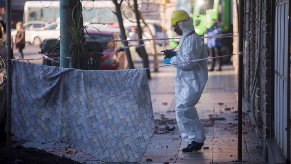 El trágico hecho ocurrió en pleno macrocentro de la ciudad de Mar del Plata (Télam).