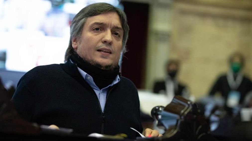 Máximo Kirchner criticó a Mauricio Macri durante su discurso en la Cámara de Diputados.