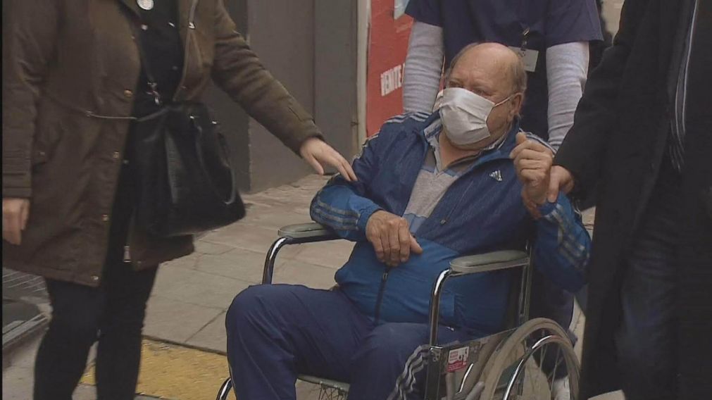 El jubilado Jorge Ríos fue dado de alta en una clínica porteña.