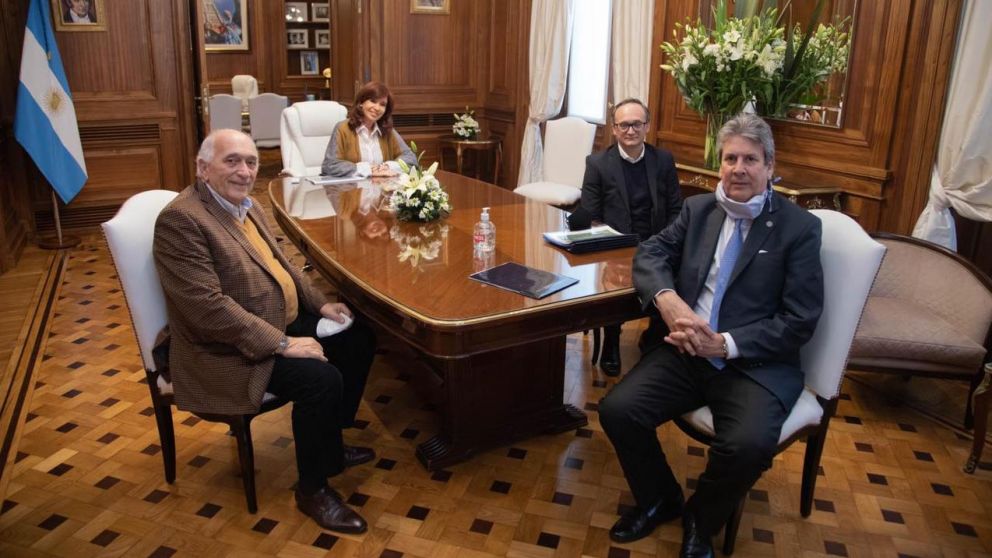 Cristina recibió a representantes del Consejo Agroindustrial Argentino.