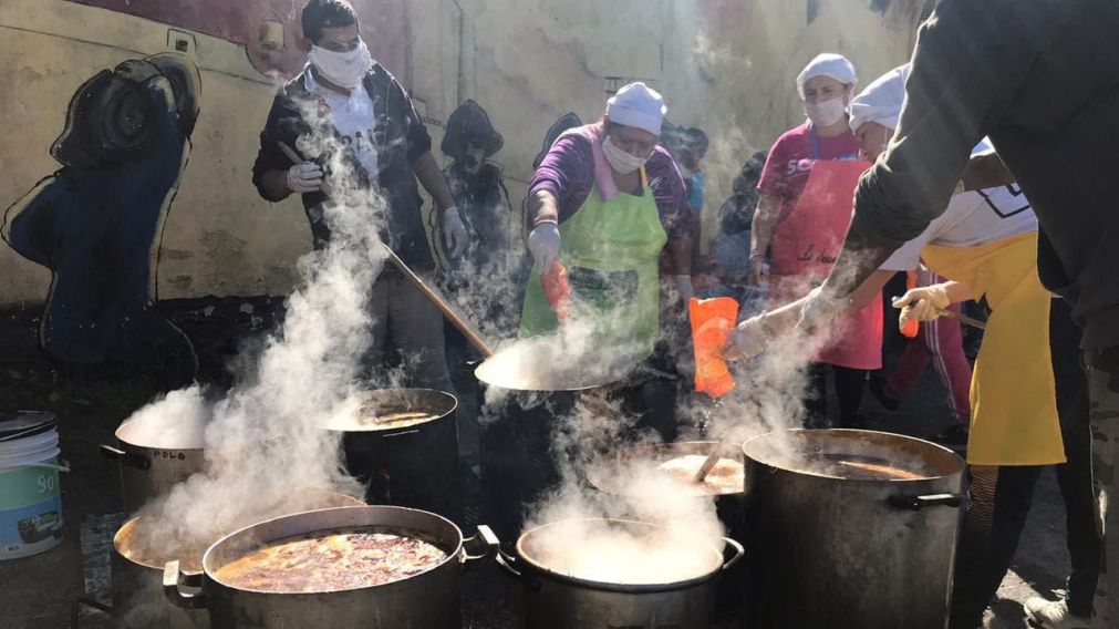 Las protestas se desarrollaban este mediodía en distintos locales vecinales.