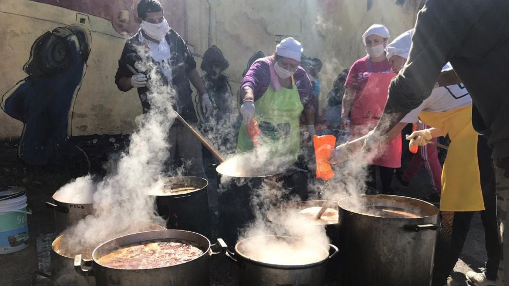 Las protestas se desarrollaban este mediodía en distintos locales vecinales.