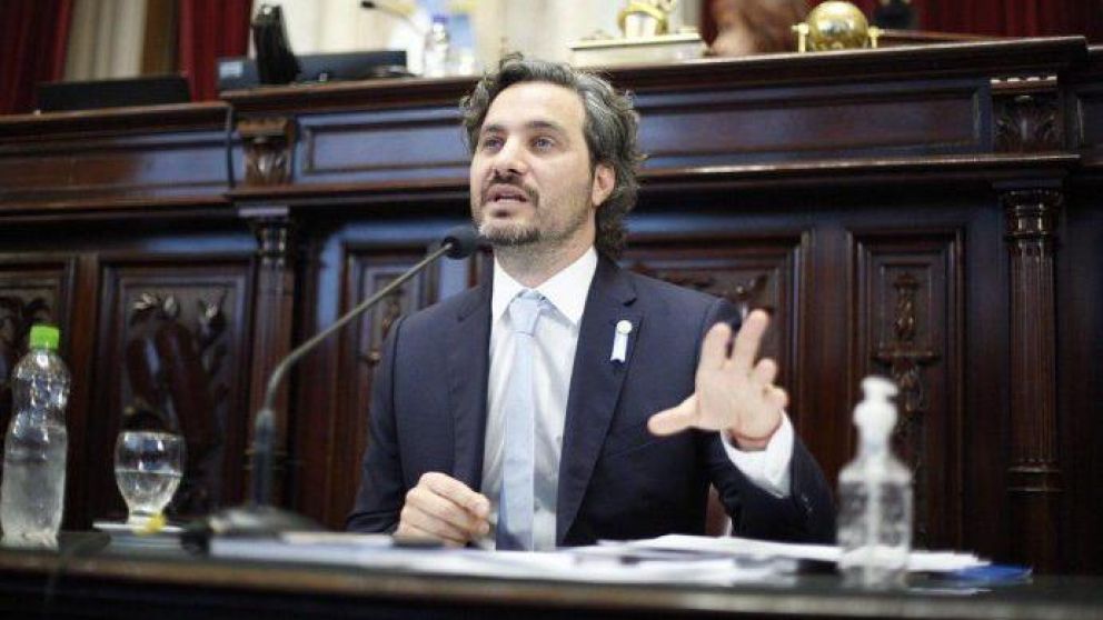Santiago Cafiero ya pasó por el Senado y esta tarde irá a la Cámara de Diputados (Télam/Archivo).