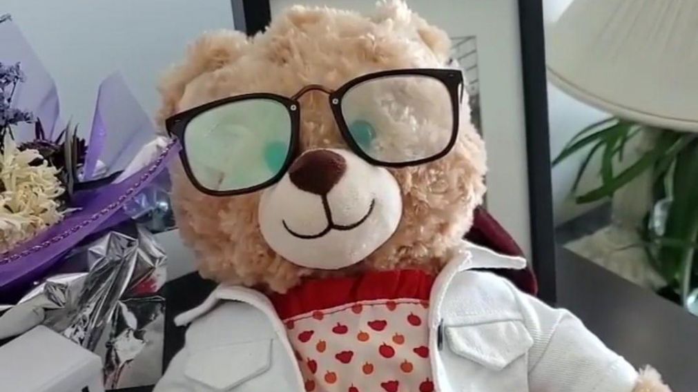 El peluche de Mara Soriano fue robado.