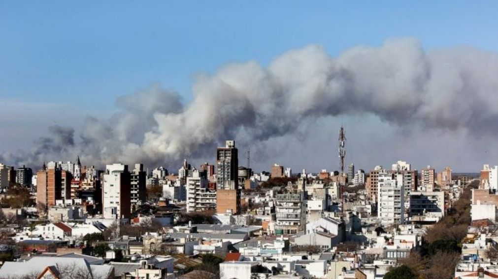 La ciudad y una postal ya no tan llamativa entre sus habitantes (gentileza Rosario 3).