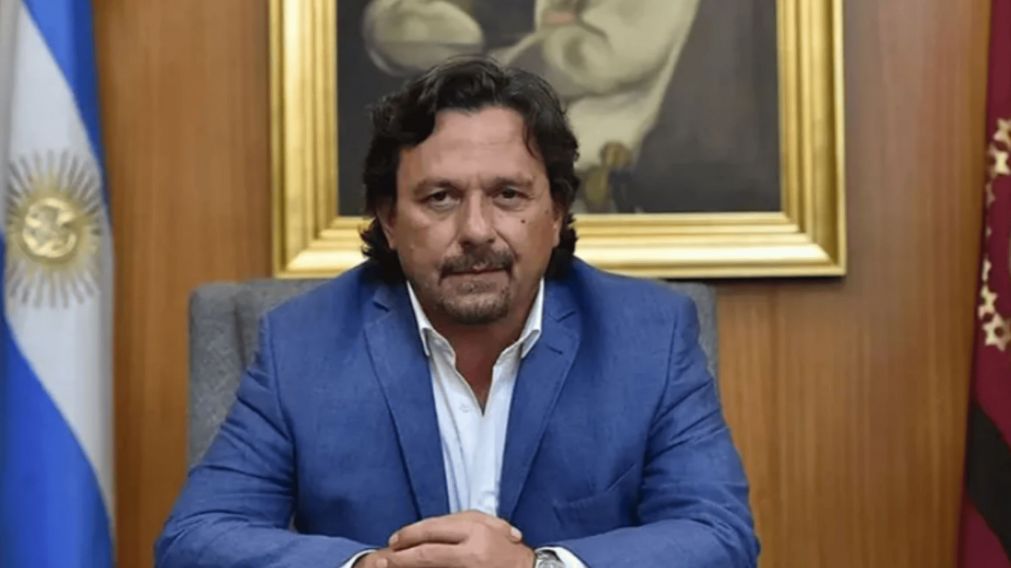 Gustavo Sáenz, gobernador de Salta.