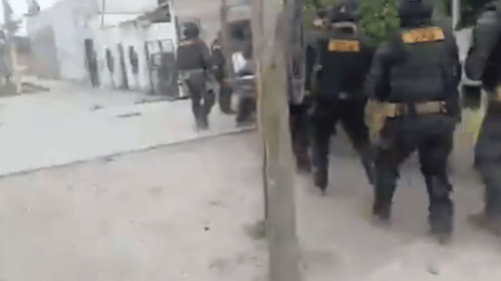 El detenido cay� durante un fuerte operativo de la Polic�a.