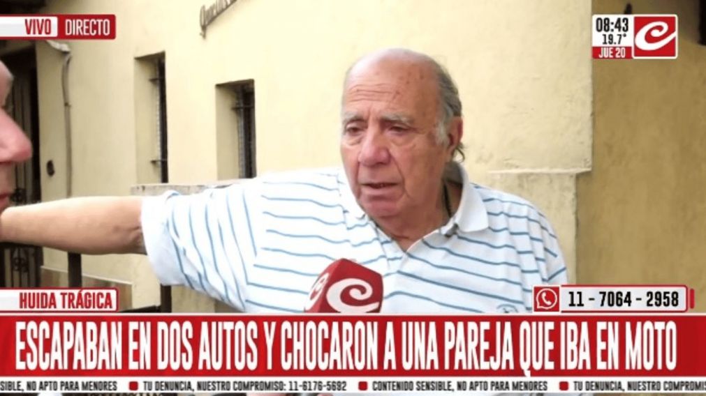 "Si me los cruzo termino preso": el desgarrador testimonio del padre de la mujer que murió atropellada por ladrones.