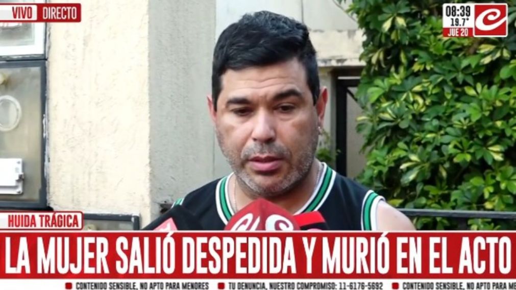 "Me la dejaron tirada como un perro", lamentó la pareja de Paola, atropellada y asesinada por delincuentes.