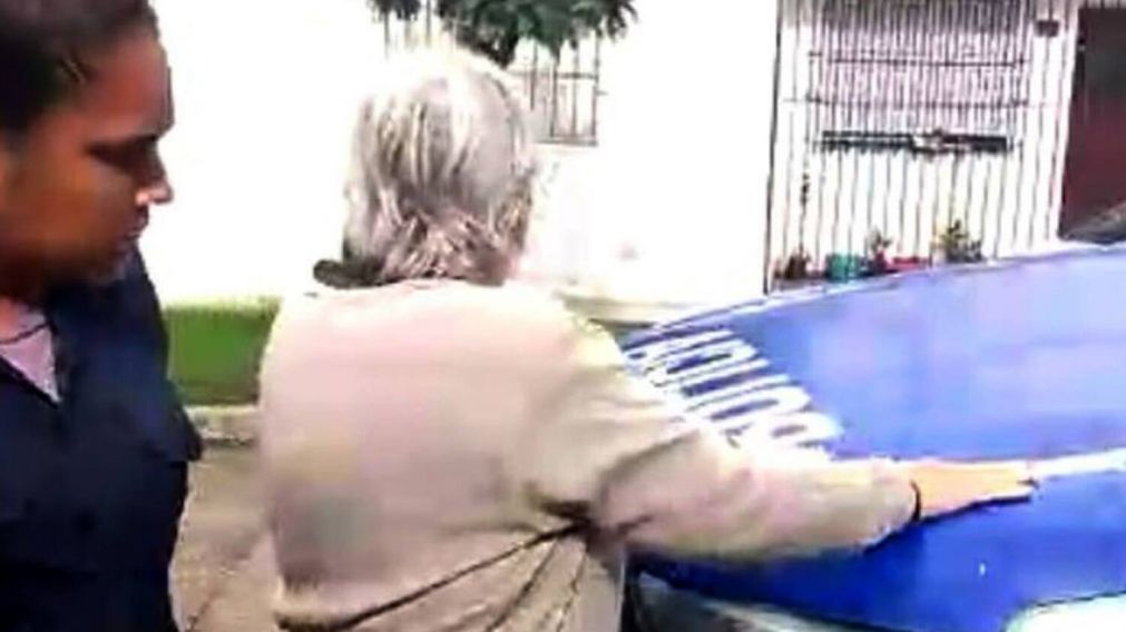 Abuelita narco detenida (imagen ilustrativa).