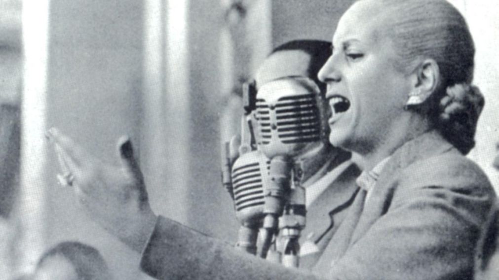 Eva Perón, la abanderada del pueblo.
