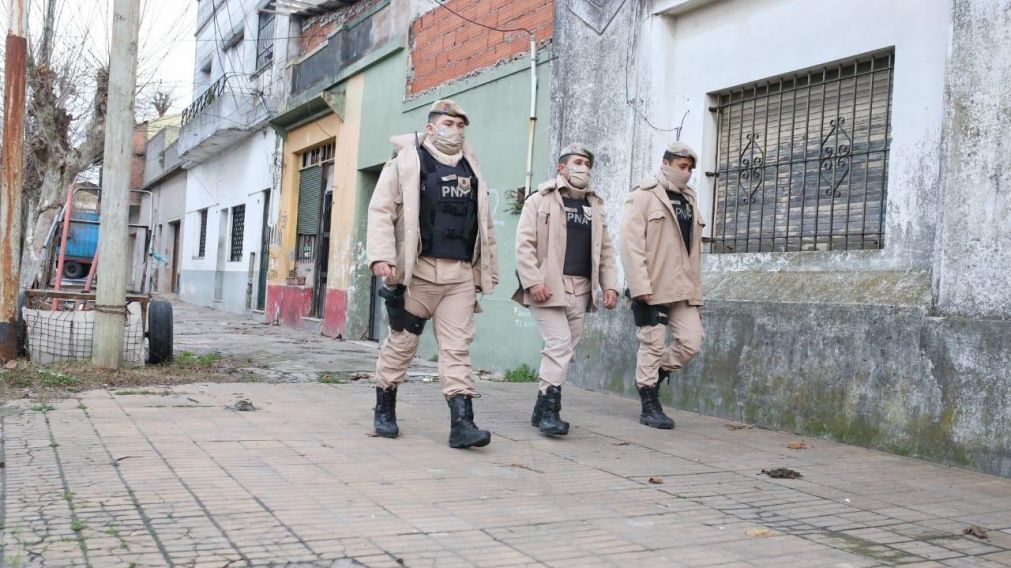 Nuevos operativos para combatir el delito en el Conurbano en el marco de la pandemia (Twitter).